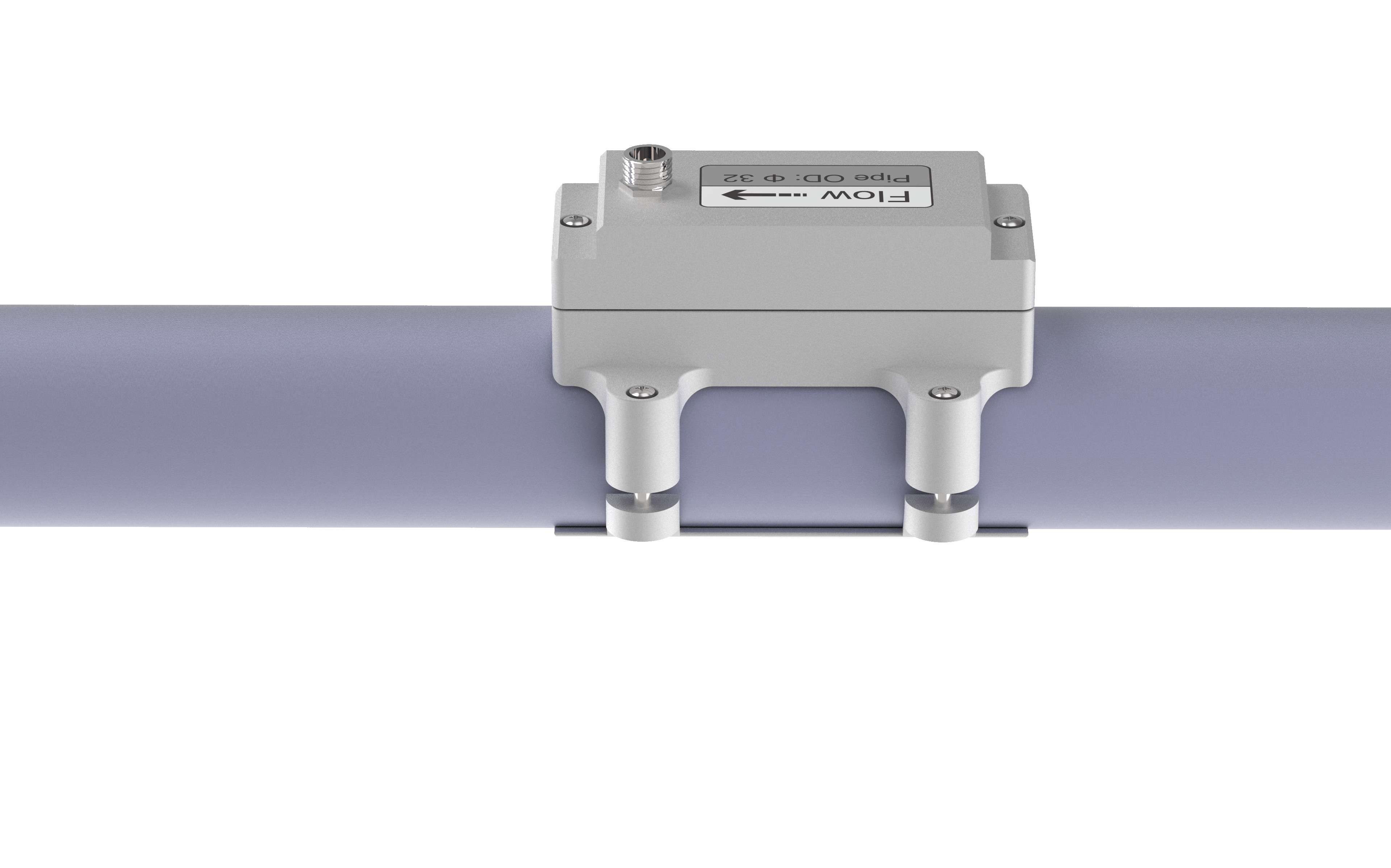 Tm602 Labell TM602 Medidor de flujo ultrasónico de alta temperatura separado con RS485